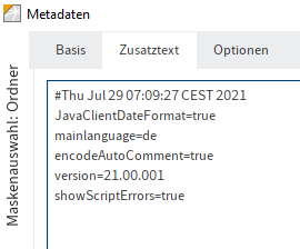 Ordner 'Configuration'; Zusatztext