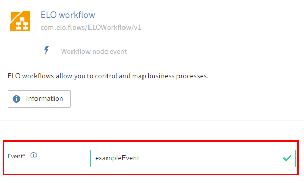 'Workflow node event' trigger