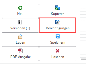 Button 'Berechtigungen'