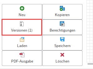 Button 'Versionen'