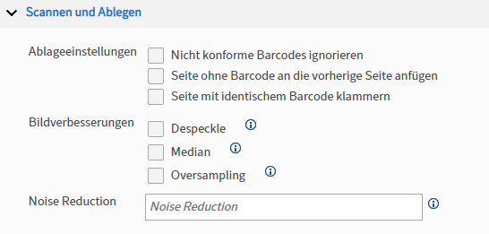 Scannen und Ablegen