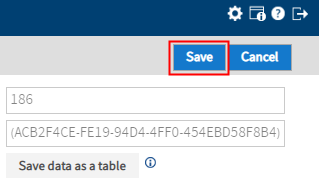 'Save' button