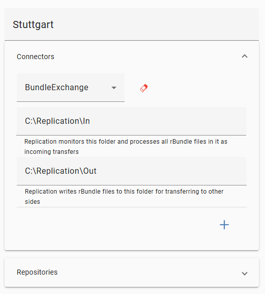 Configuration settings; BundleExchange