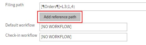 'Add reference path' button