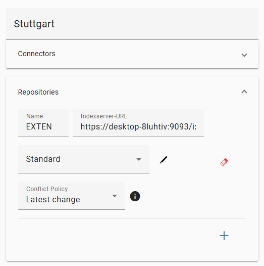 'Repositories' setting