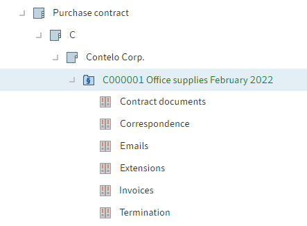 Contract file in the repository