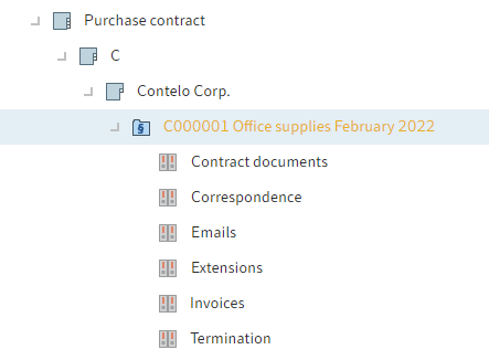 Contract file in the repository