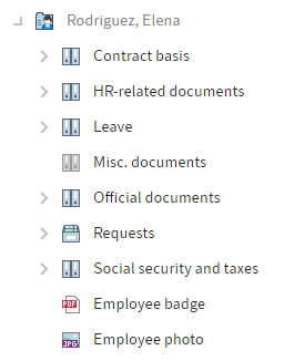 Personnel file after offboarding