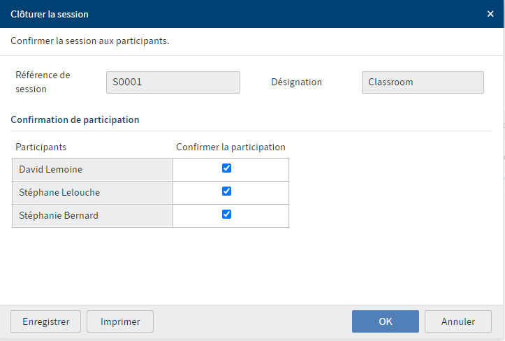 Dialog 'Termin abschließen'