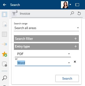 Adding a second filter