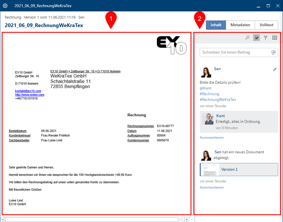 Anzeigebereich 'Vorschau'