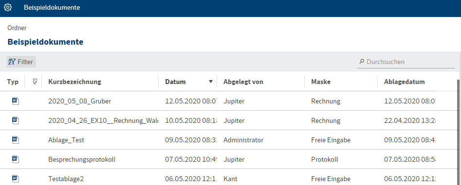 Ordnervorschau