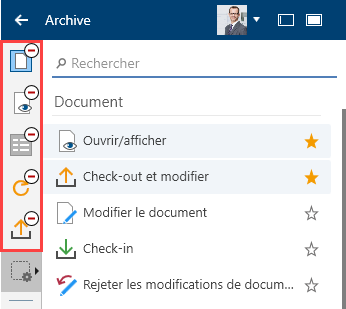 Fonctions avec le symbole 'moins'
