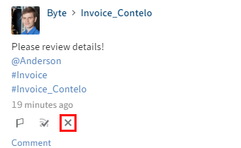 Hide post