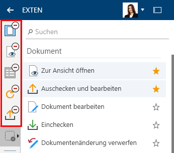 Funktionen mit Minussymbol