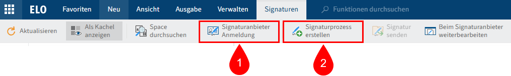 Menüband; Tab 'Signaturen'