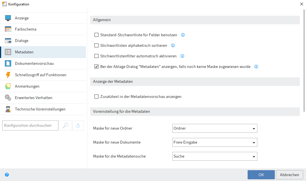 Benutzermenü [Ihr Name] | ELO Java Client