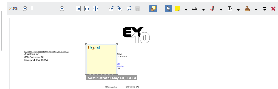 Jegyzet szerkesztés módban