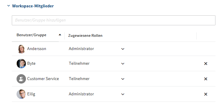 Workspaces | ELO Java Client