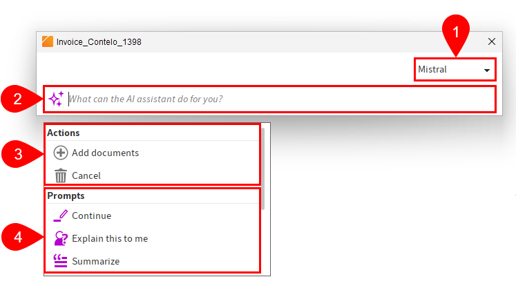 ELO Assistant; program interface
