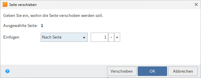 Dialog 'Seite verschieben'