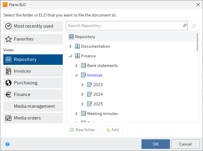 'File to ELO' dialog box