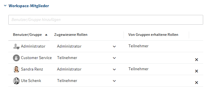 Workspaces | ELO Web Client