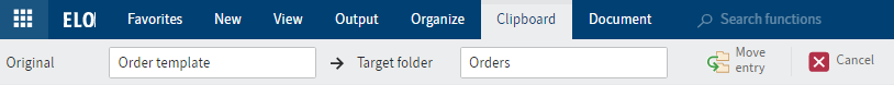 'Clipboard' tab