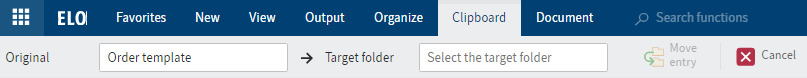'Clipboard' tab