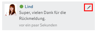 Button 'Bearbeiten'