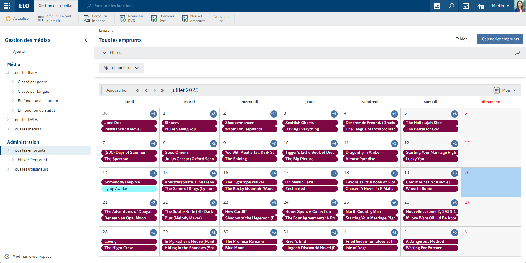 Workspaces | Client Web ELO