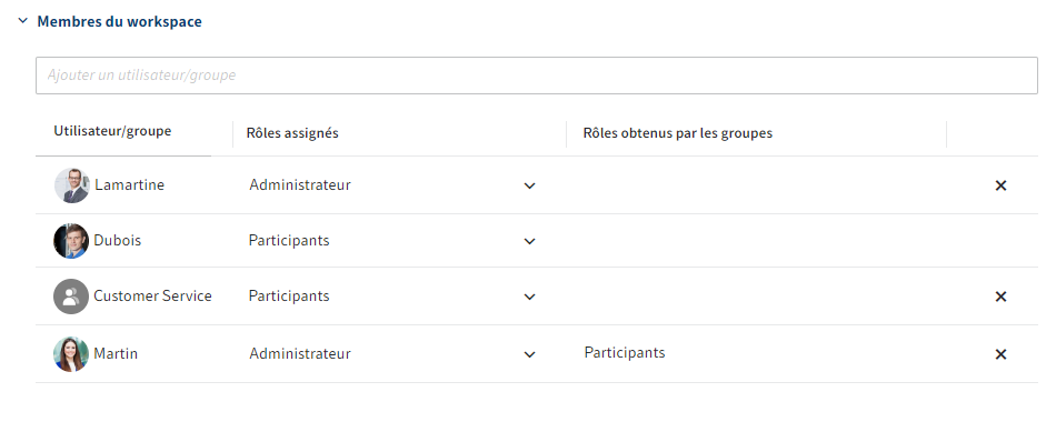 Workspaces | Client Web ELO