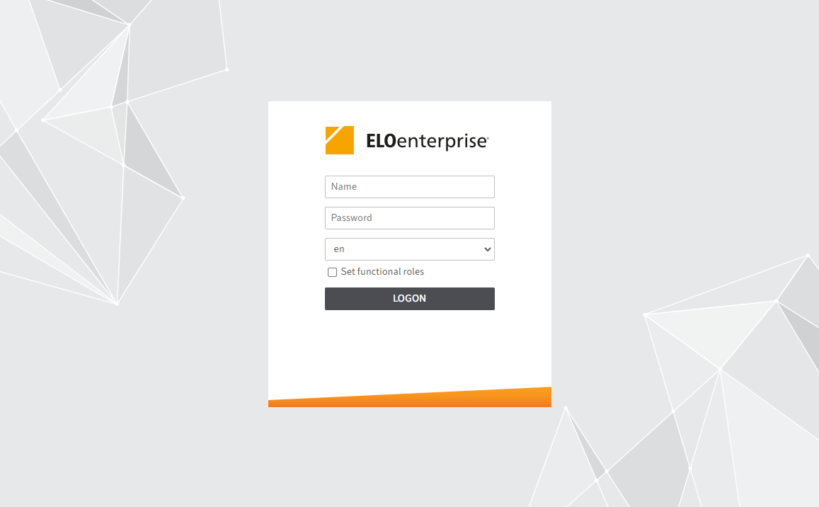 'Logon' dialog box