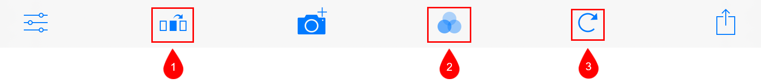 Bereich 'Bearbeitungsmodus mehrseitiger Scan'